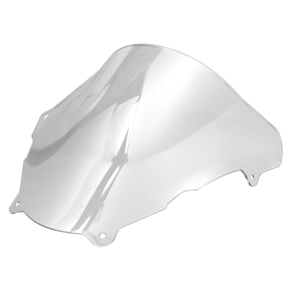 Motorcycle Clear ABS Double Bubble Windshield Fairing Windscreen Screen For Suzuki SV650 SV650S 1999 2000 2001 2002