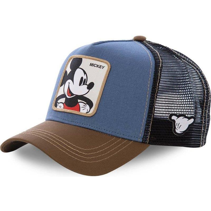 Gorra de béisbol TAZ de algodón de , gorra de béisbol de Dragon Ball para hombres y mujeres, gorra de malla de Hip Hop para papá, gorra de camionero: Blue mouse