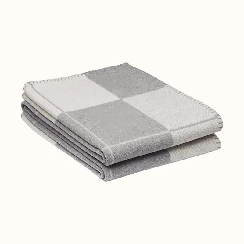 Pink tæppe europæisk hæklet blødt uld mærke plaid h kast kashmir varm sofa villa boligindretning tilbehør seng fleece strikket