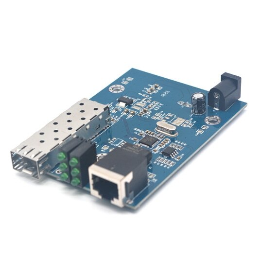 [100% ] Sfp Fiber Om RJ45 Converter Sfp Gpon/Olt Media Converter 100Mbps Sfp Fiber Optische converter Board