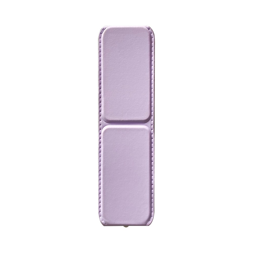 Universal Tablet Stand For Android Tablet Stand Hand-free Support Portable PU Kickstand Ultra Slim Folded For iPad Multi-angle: Purple