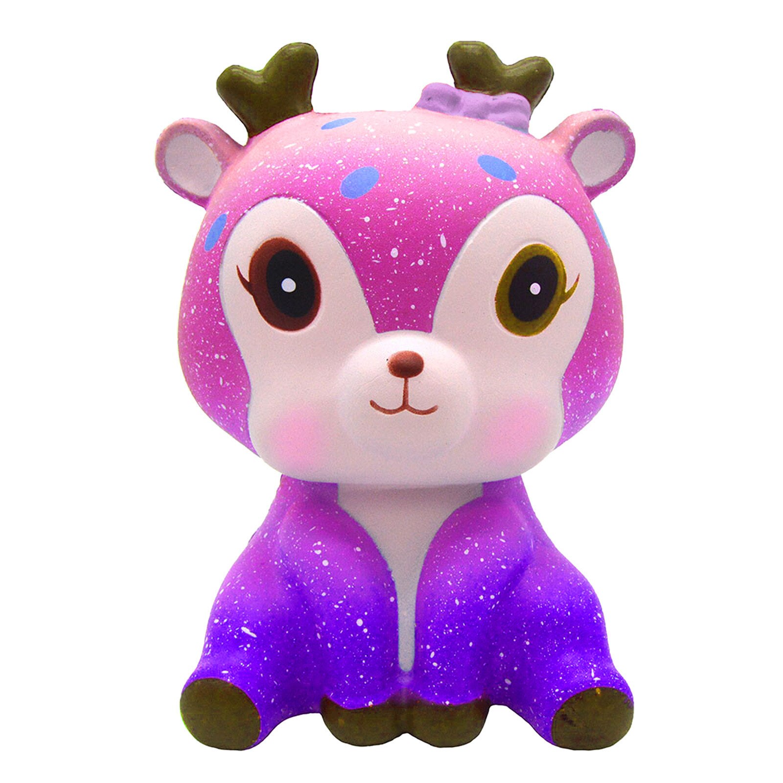 Squishy Kawaii dessin animé galaxie cerf Squishies jouet serrer Squishi jouet Squishie lente augmentation soulagement du Stress jouets pour enfants: B