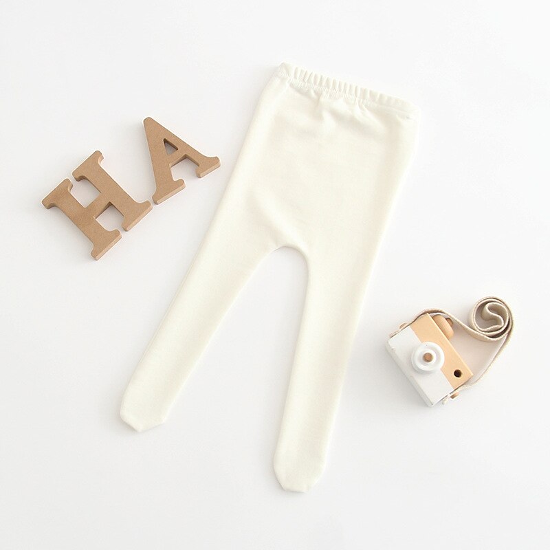 Lente Koreaanse Stijl Kinderkleding Baby Meisje Legging Een Stuk Baby Voet Bodem Sokken Katoen Pasgeboren Kinderen jongen