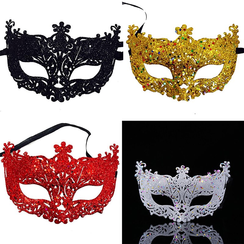Mode Luxe Venetiaanse Masker Vrouwen Meisjes Sexy Fox Eye Masker Voor Fancy Dress Kerst Halloween Party