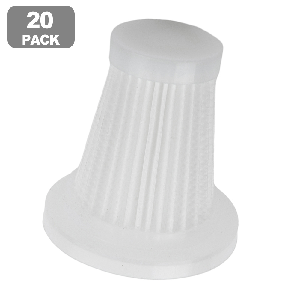 2/3/5/10/20 pièces aspirateur de voiture réutilisable remplacer les accessoires filtres lavables accessoires d'aspirateur à main réutilisables: Chocolat