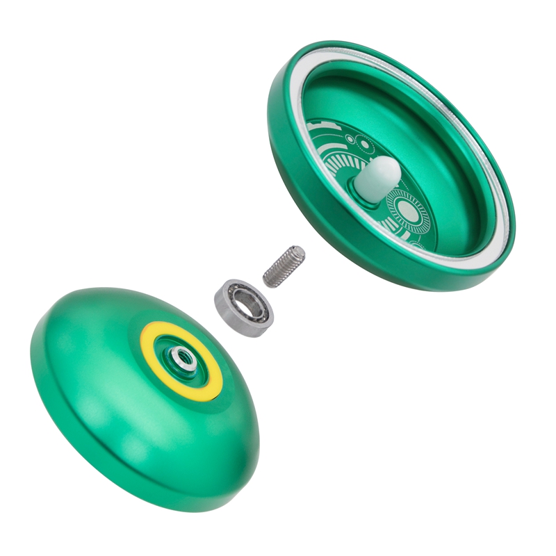 Magicyoyo responsives jojo  t7, metall-aluminium-jojo für kinder anfänger mit tasche und 5 ersatz-jojoschnüren