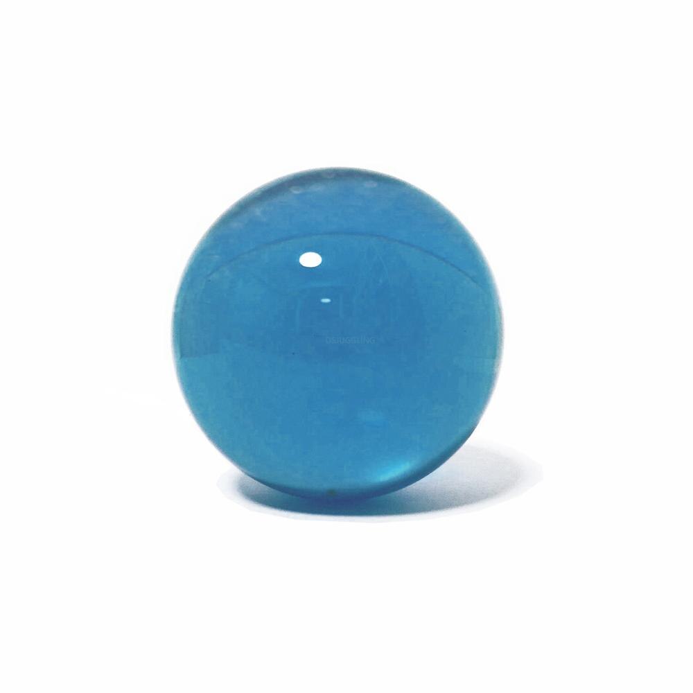 Dsjuggling 9cm kontakt-acryl-jonglierbälle (größe : 90mm, 3.54 zoll, farbe blau klar uv)