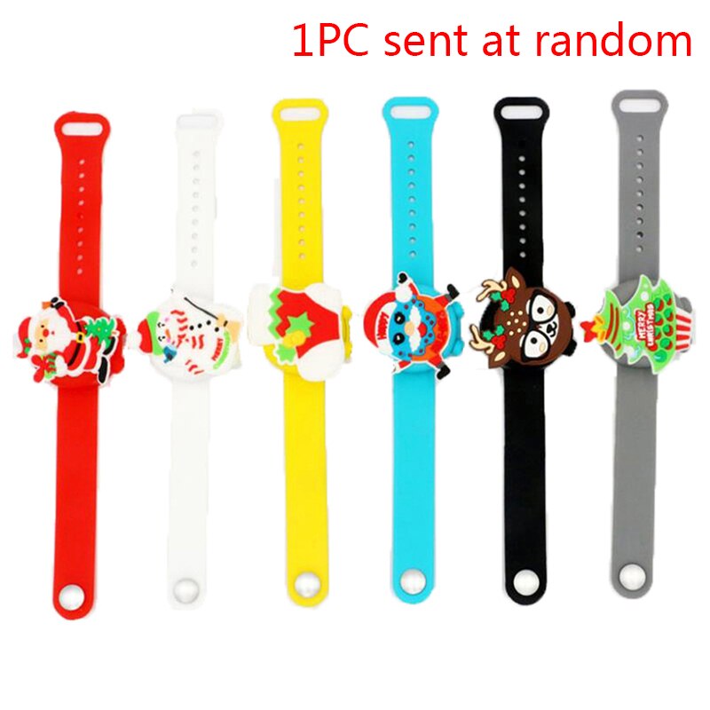 Reusable Wristbands Hand Sanitizer Dispensing Portable Bracelet Wristband Hand Dispenser Wrist Support: I