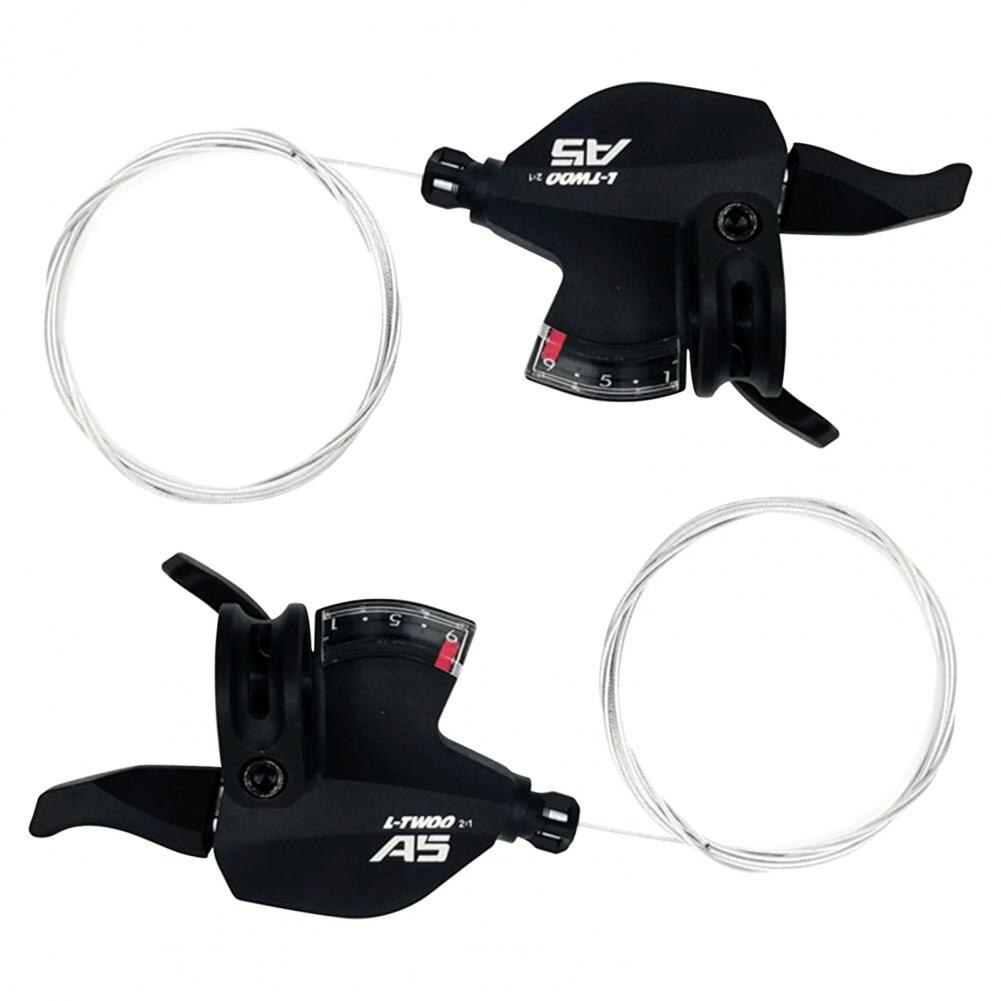 LTWOO-A5 9 vitesses Vélo Gâchette Droite Manette De Vitesse Dérailleur En Alliage D'aluminium avec Affichage De Vitesse pour VTT