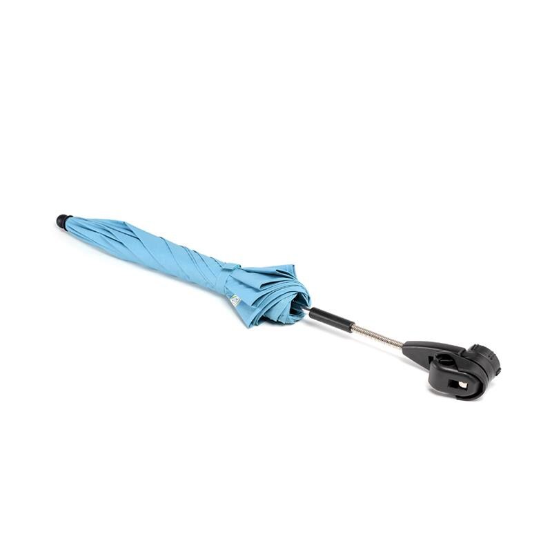 Seguro de manos libres ajustable desmontar parasol para cochecito protector solar, anti-UV de paraguas Clip cochecito de bebé de los niños al aire libre