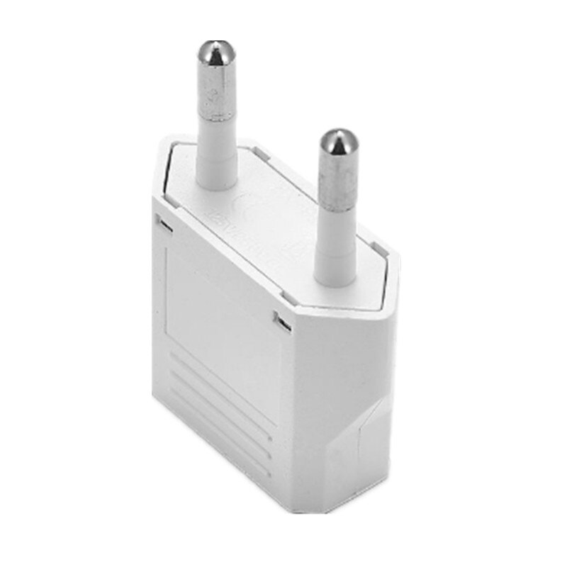 Eu europese kr stekkeradapter japan cn vs naar eu europees duitsland reisadapter elektrische oplader stopcontact ac-omvormer stopcontact: Wit