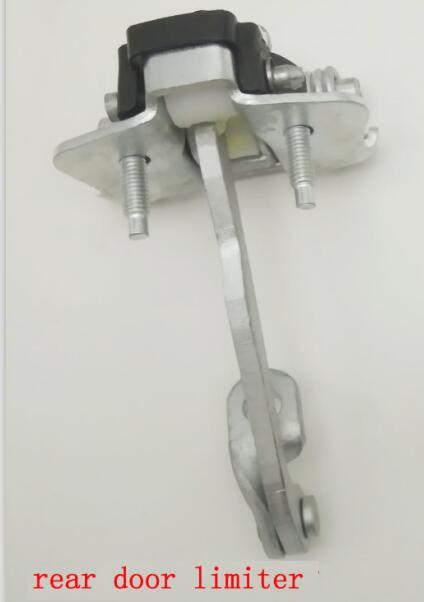 Limitador de Tope de puerta delantera de coche, bisagra de correa de retención para Peugeot 206 207 y Citroen C2, piezas: rear