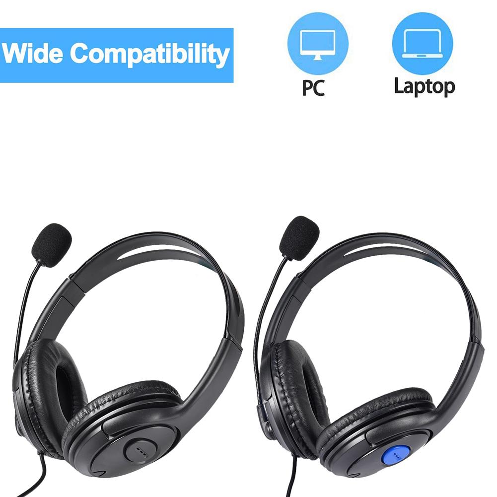 On Ear Headset Gamer Stereo Deep Bass Gaming Headphones Earphone With Microphone For Computer