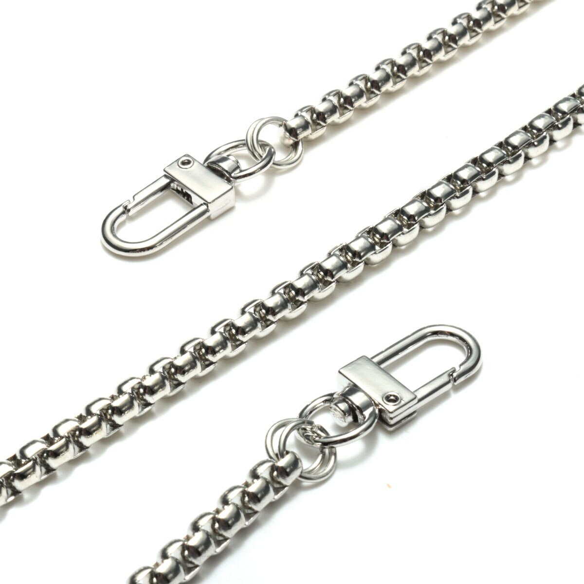 120 Cm X 6 Mm Rvs Purse Chain Strap Handvat Schouder Crossbody Handtas Tas Metalen Vervanging 3 kleur