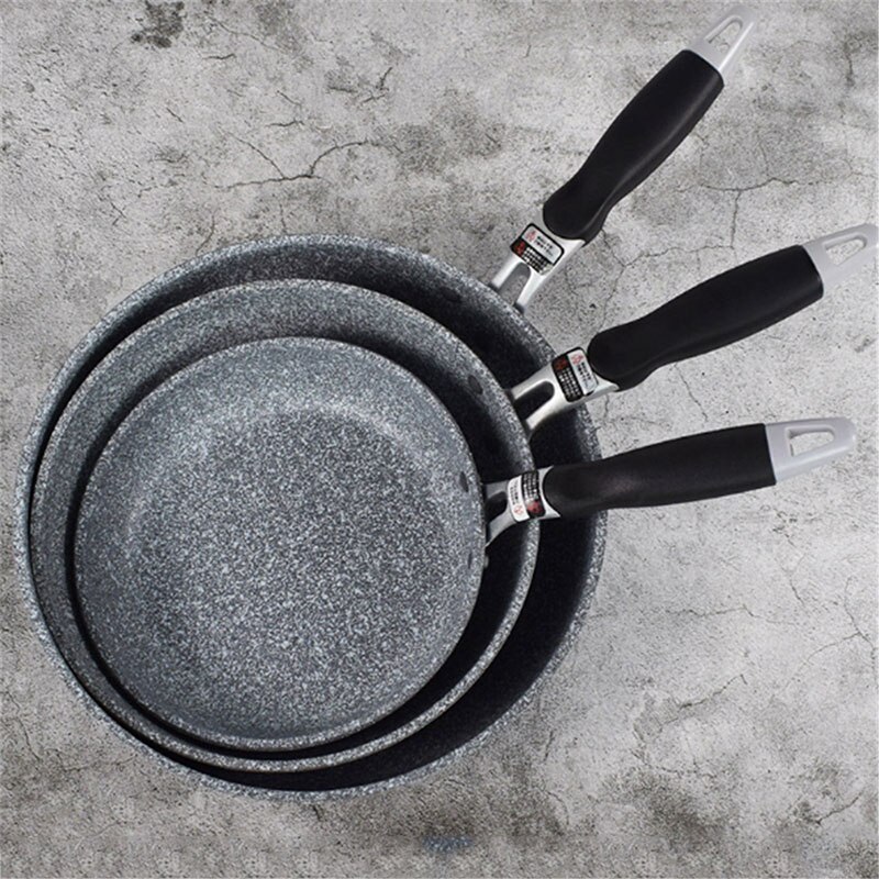 Sartén antiadherente Wok, sartén para freír, Caldero, cocina de inducción, sartenes para tortitas, sartén para huevos, estufa de Gas para el hogar y el jardín