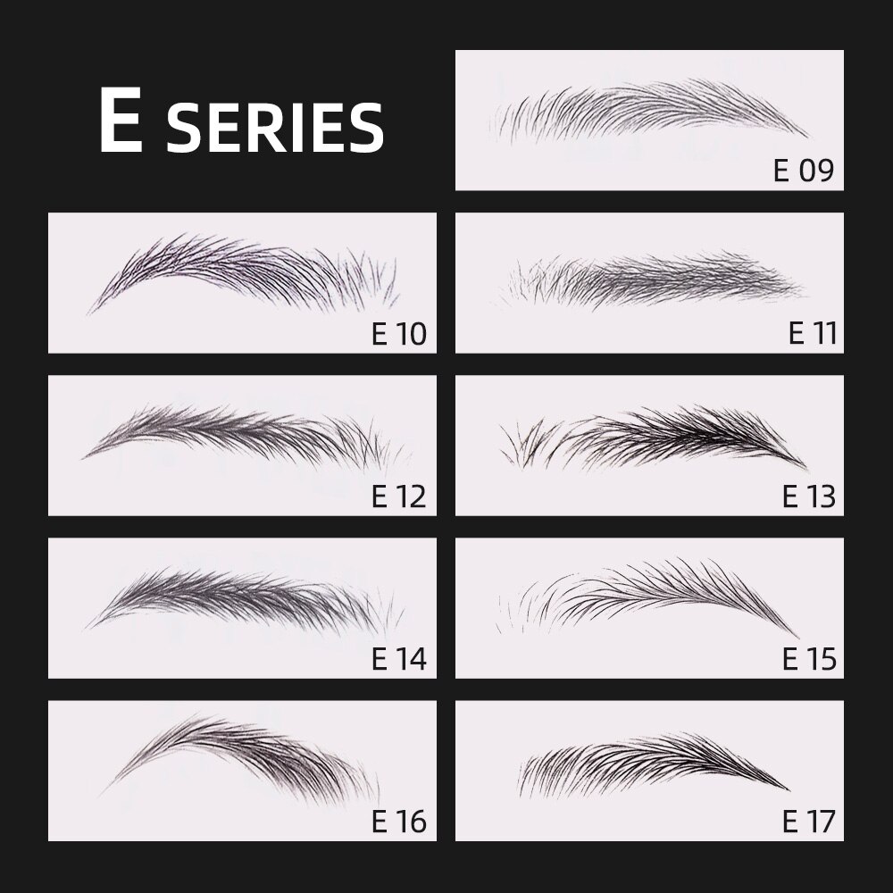 3d øjenbryn klistermærke bionisk bryn semi-permanent vandoverførsel vandtæt tatovering øjenbryn broderi øjenbryn patch makeup værktøjer