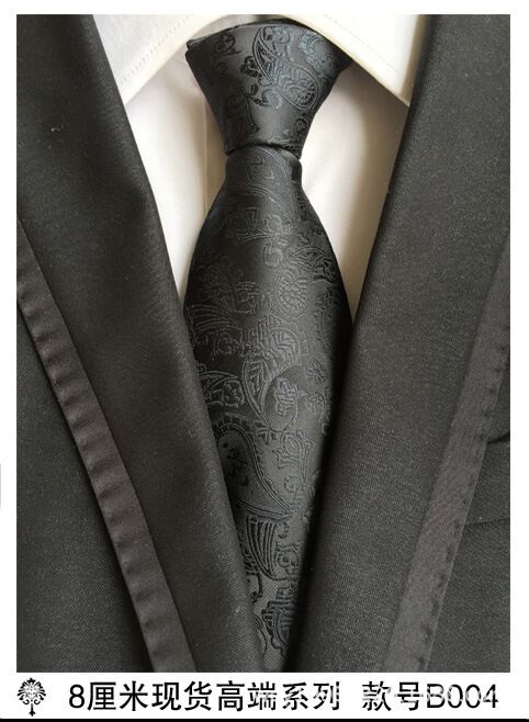 100% silk plaid ties for men shirt wedding cravate pour homme jacquard woven necktie Party gravata Business Formal tie: 004