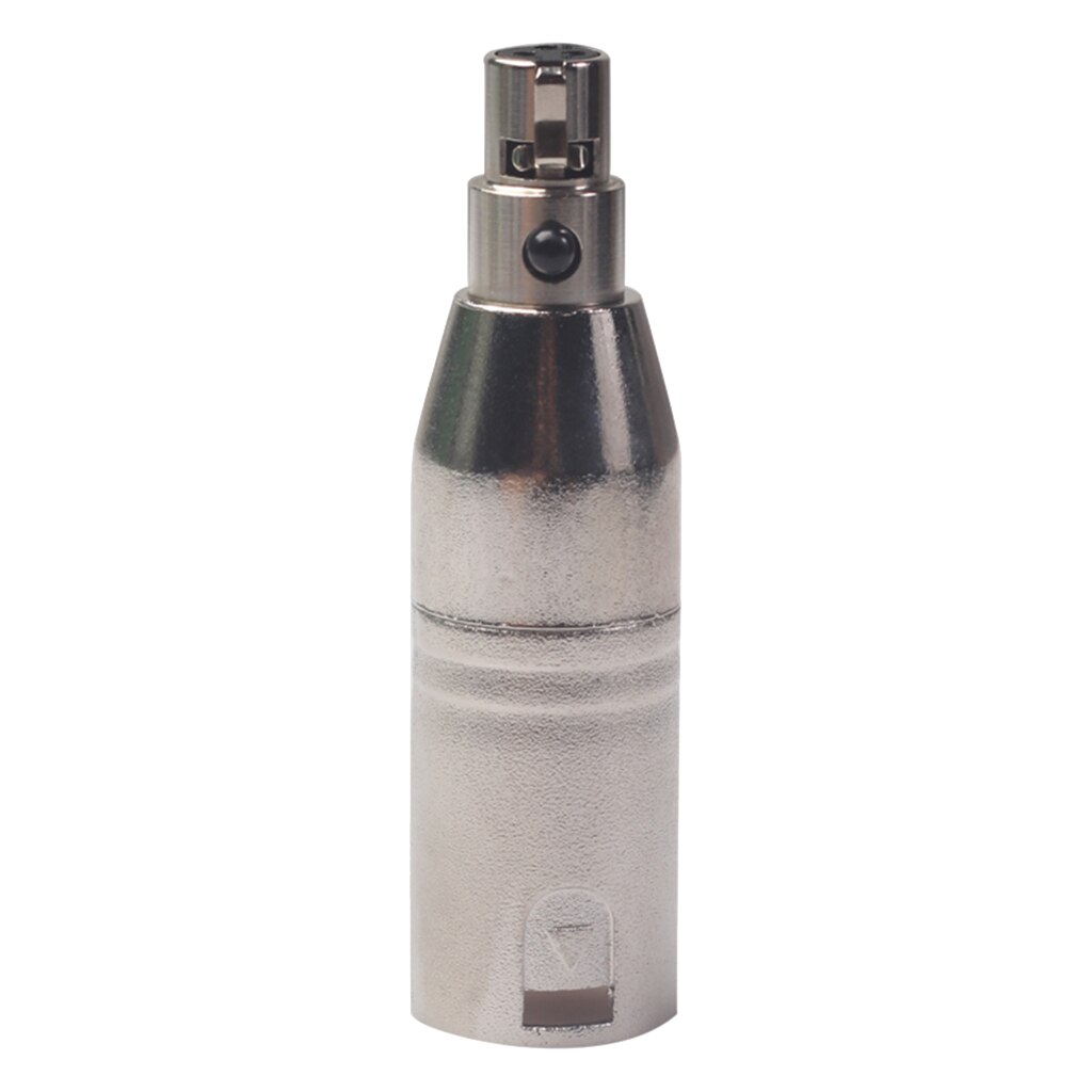 Mini Xlr 3-Pin Female Naar Xlr 3-Pin Male Plug Converter SA518 67x18x8mm