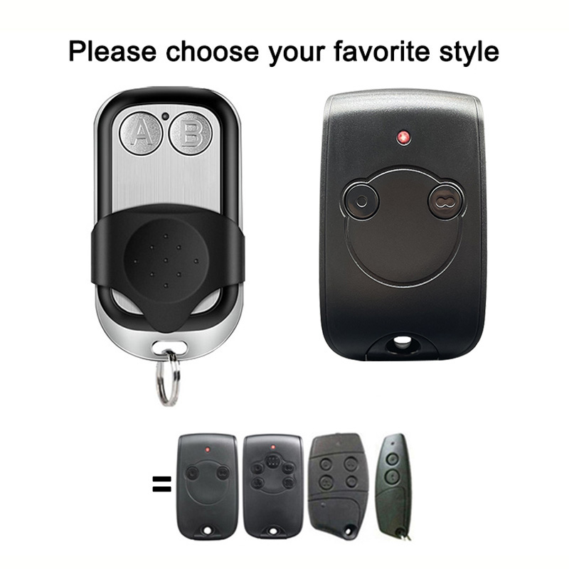 Pour SOMFY KEYTIS NS 2 RTS 1841026 Télécommande de portail 433.42MHz 2 boutons 1841025 SOMFY KEYTIS NS 4 RTS Télécommande de porte de garage