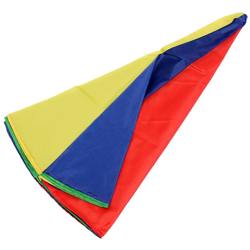 2M/6.5FT Childrens Play Rainbow Parachute Outdoor Game Exercise Sport