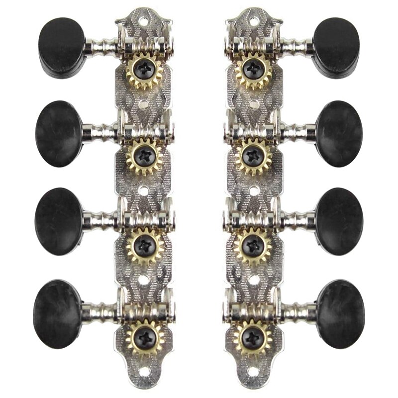 4 l 4r chevilles d'accordage de mandoline mécaniques chevilles d'accordage de cordes pour instruments de mandoline à 8 cordes accessoire: Default Title
