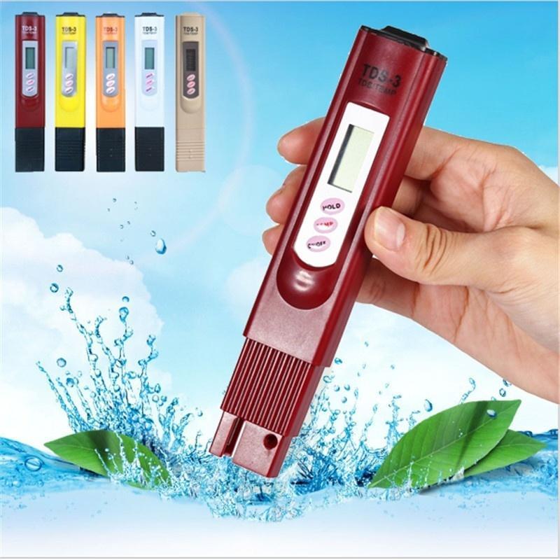 Medidor de PH Digital LCD portátil con probador de precisión del 0,01, Calibrador automático para agua, vino, orina, piscina y Acuario