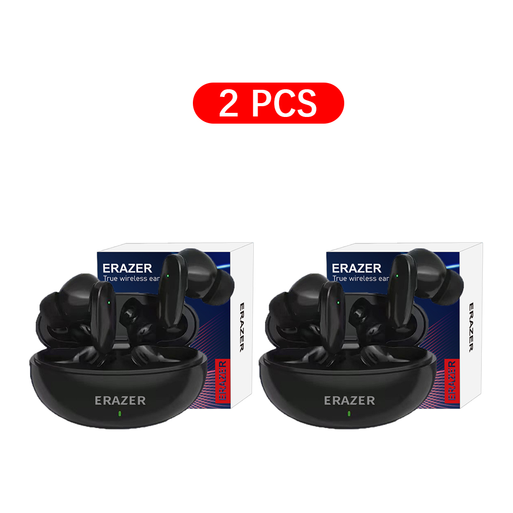 Original Erazer Bluetooth Earbuds Wireless Headphones Gaming Music Earphones Sport Headsets With Microphone: PURPLE