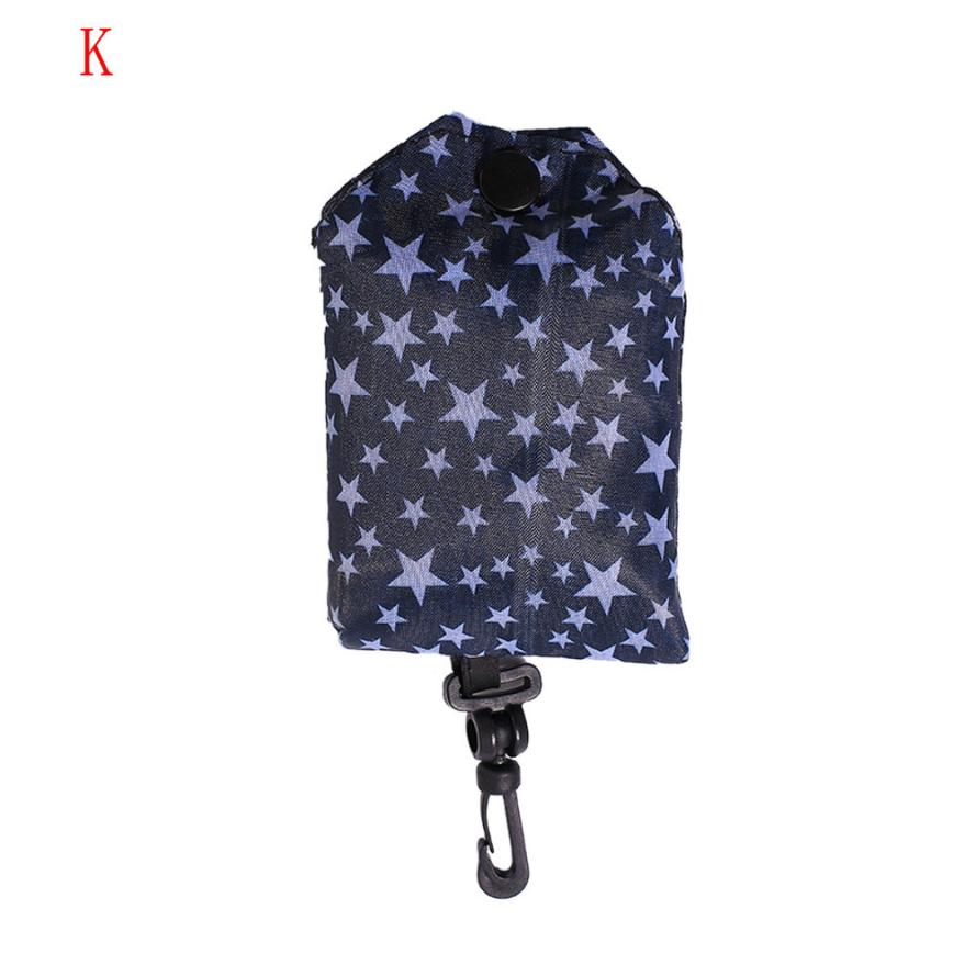 Handtassen Vrouwen Opvouwbare Herbruikbare Nylon Eco Handtas Opslag Reizen Winkelen Tote Boodschappentassen Lichtblauw