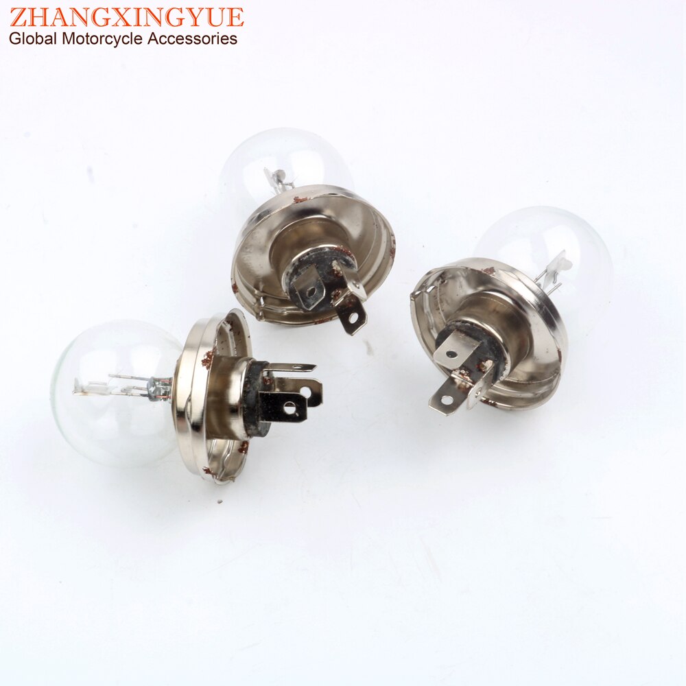 3PC P45T G40 12V-35/35W Headlight Bulb for Car Tractor Scooter Motorcycle ATV