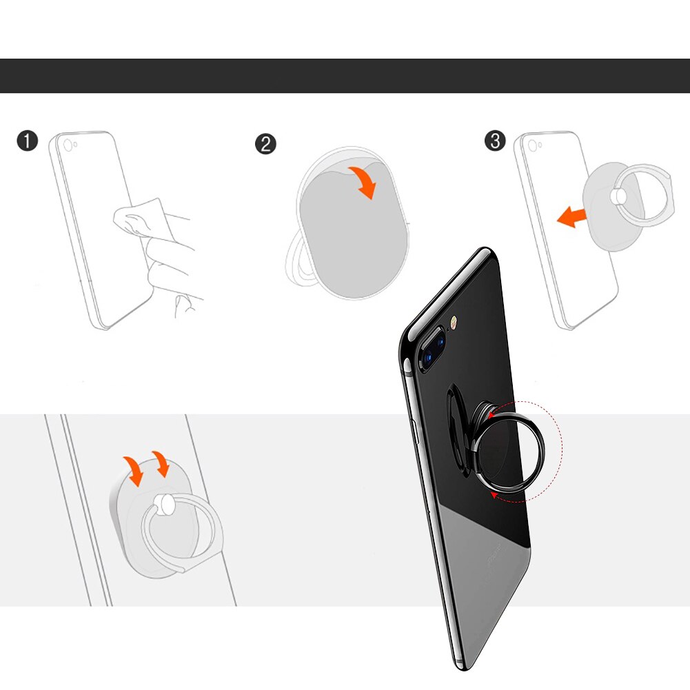 Aktualisierung Finger Ring Für Telefon Auto Halfter Halterung Luft entlüften Halterung Ständer Unterstützung Smartphone Auto Für Samsung IPhone Halfter Auto