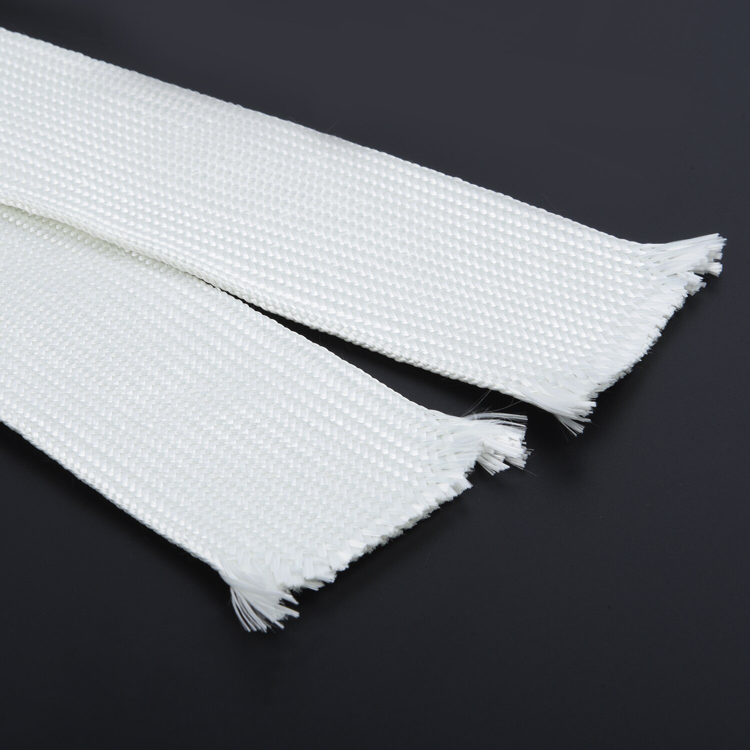 Fiberglass Textile Braided Sleeve Coated With Silicone Rubber Exhaust Heat Sleeve Lagging - View #6