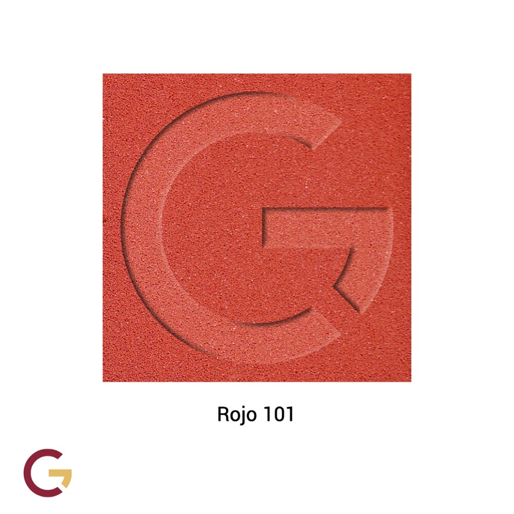 EasyColor Rojo 101. Pigmento para cemento, mortero, hormigón y pinturas al óleo para artistas.