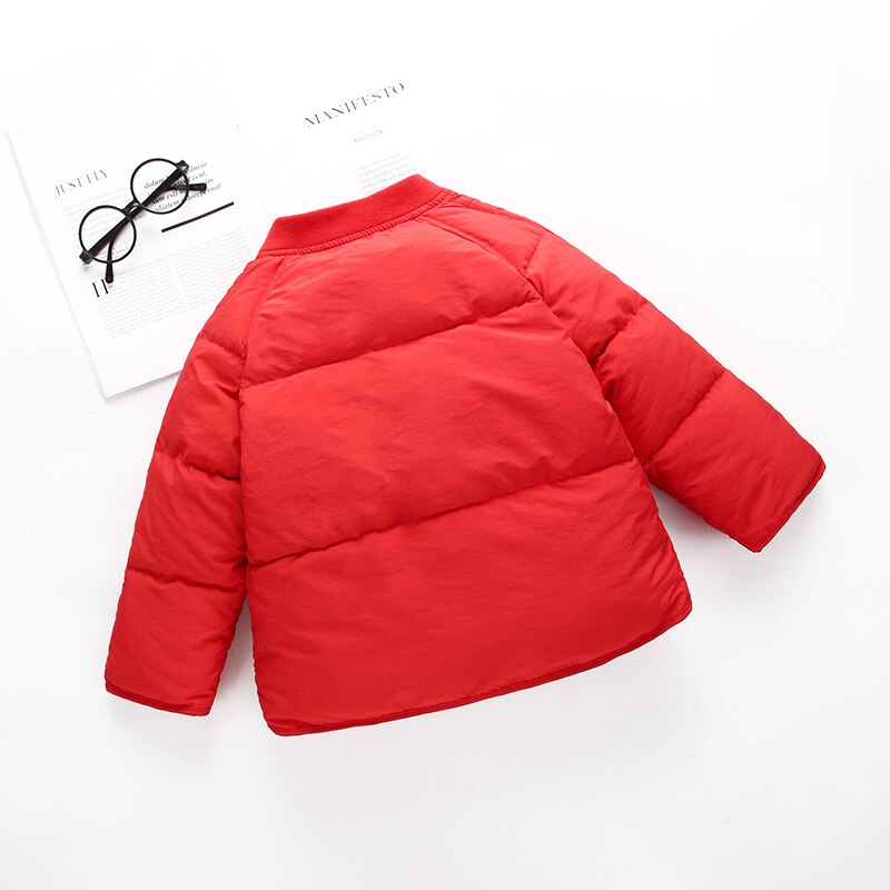 Boys Down Jacket Winter Warm Coat Windproof Zipper Puffer Outerwear for Boys Winter Coat JacketS