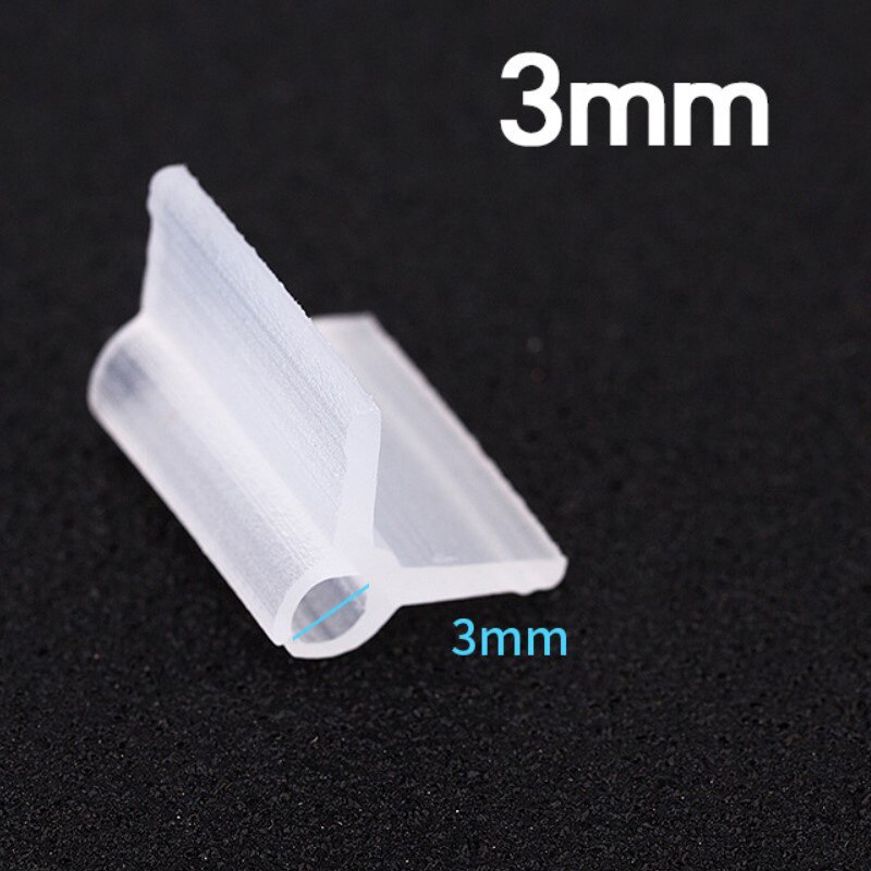 Clip para Injerto de plantas, macetas de plástico para jardín, tomate, flores, horticultura, 100 Uds.: 3mm