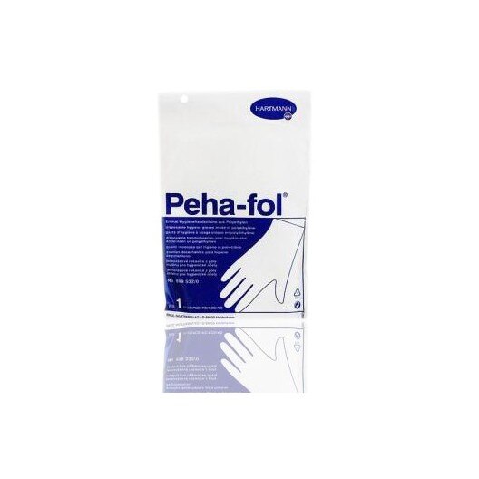 Pehafol Wegwerphandschoenen Polyethyleen 100 Uni T1