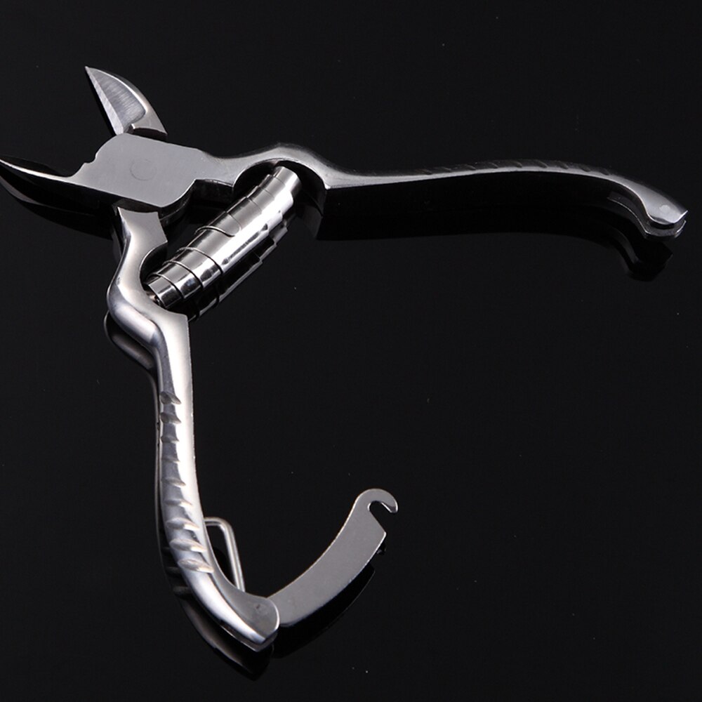 BQAN Nail Art Rvs Cuticle Nipper Clipper Cutter Schaar Dode Huid Remover Pedicure Tool