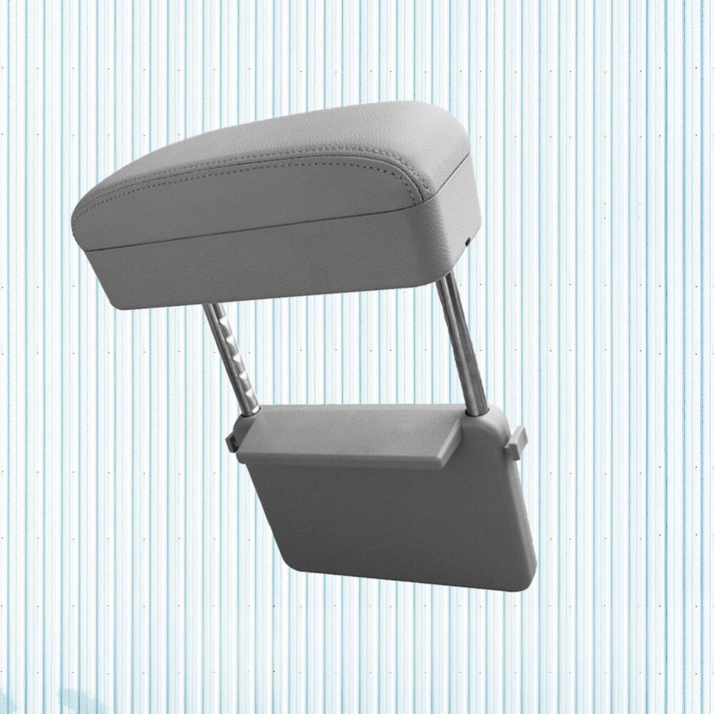 Universal Car Mounted Armrest Box Central Box Elbow Support Pad Car Center Console Armrests for Car Beige: Picture 4