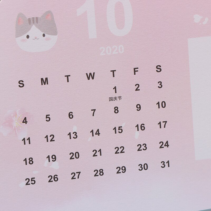 schöNe Schreibtisch Kalender Wöchentlich Täglich Monatlichen Zeitplan Planer Zu tun Liste Organizer ,08,12 Schule Büro Liefert