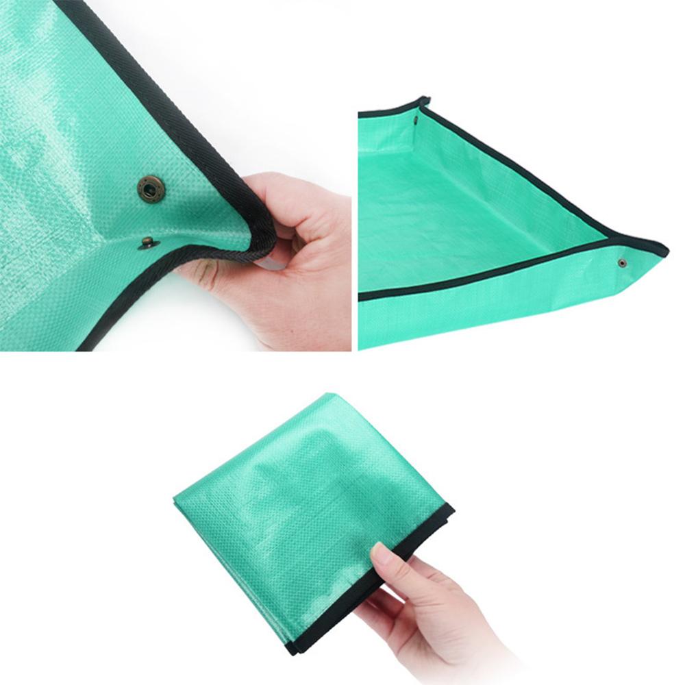 Garden Plant Mat Operation Pad Green Plant Balcony PE Gardening Mat Home Super Light Reusable Planting Waterproof Flower Mat