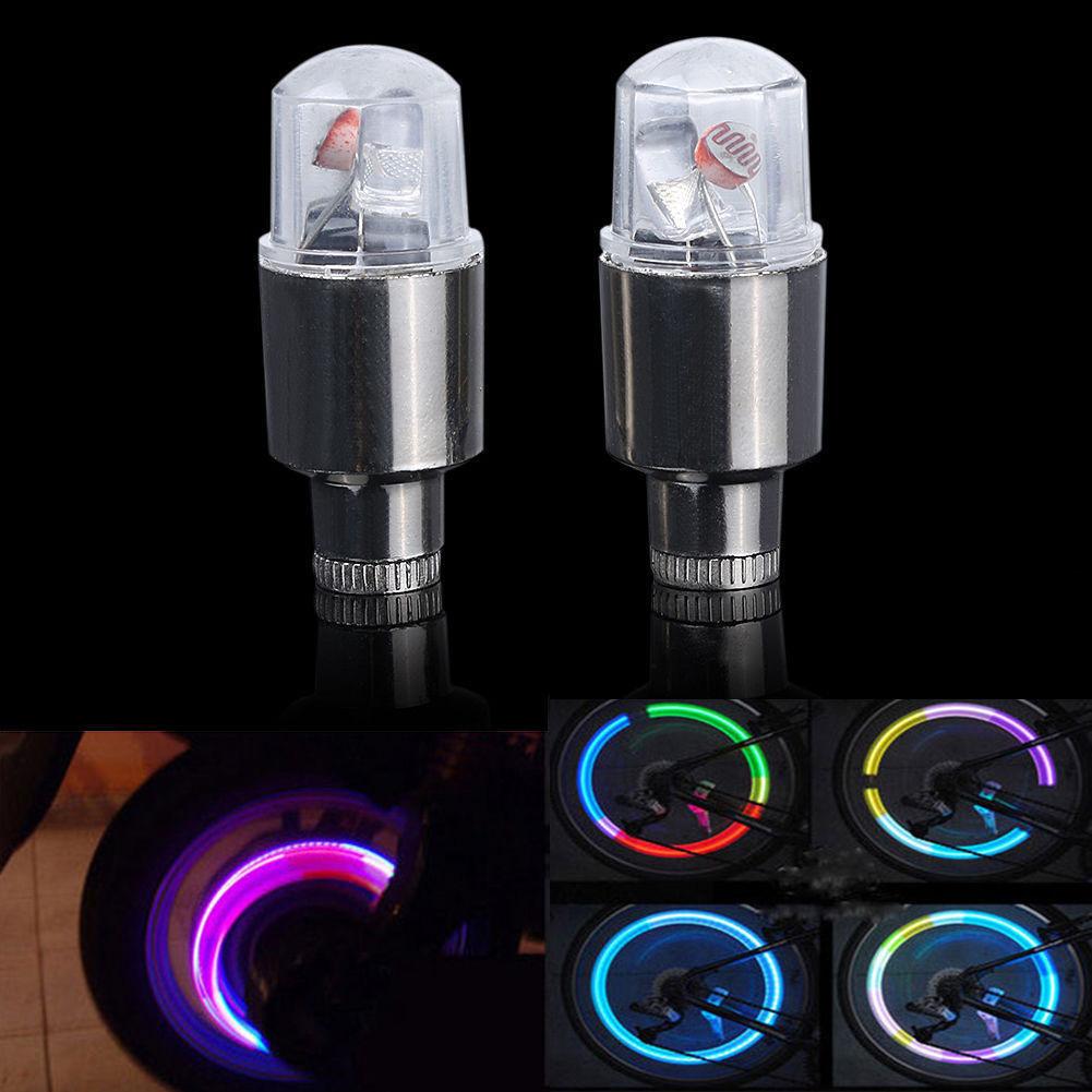 Neon led cykel bil motorcykel ljus lampa blixt däck hjulkapsel ljus för bil cykel cykel motorcykel säkerhet