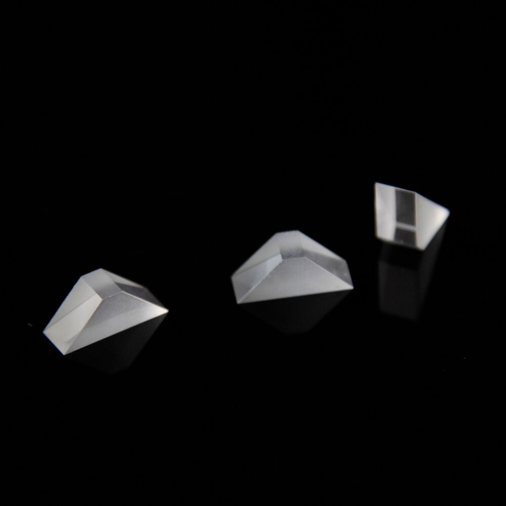 15.97*6.5*6 trapezformet prisme til fysikeksperiment  k9 materiale glasprisme