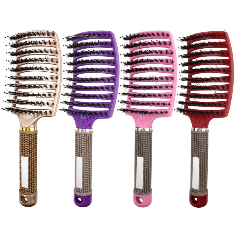 1 Uds. Cepillo de pelo Original, peine mágico para el cabello, cepillo para desenredar el cabello, peine para masaje de piojos, salón de peluquería enredado para mujeres