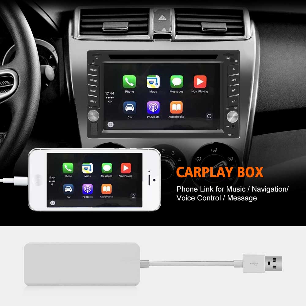 2 din usb smart link apple carplay dongle til android navigation player mini usb carplay stick med android auto stick håndfri