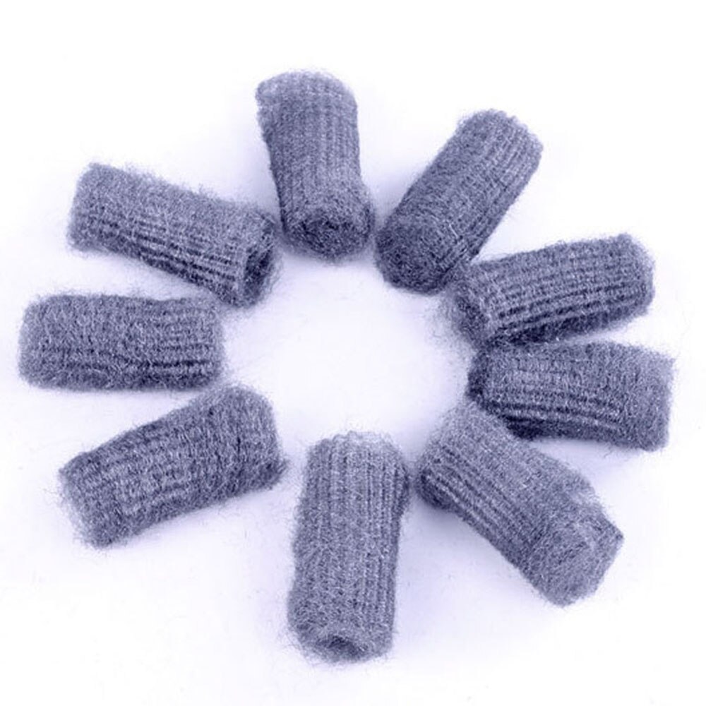 12 sztuk/partia gąbka metalowa siatka Super detergentu narzędzie kuchnia wełna stalowa odtłuszczania narzędzie robić czyszczenia garnek szczotka magia odkurzacz