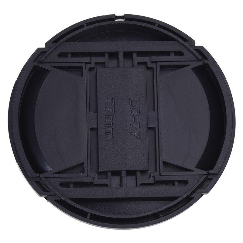 Tapa de lente frontal universal de 77mm para cámara DSLR SLR