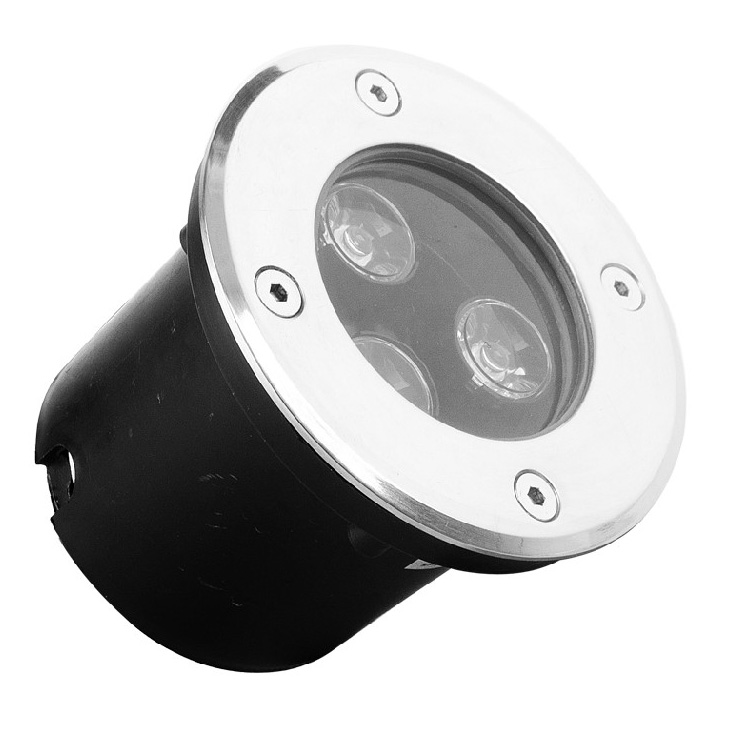 3 W LED Außen Unter Boden Beleuchtung Begraben Licht Pfad Lampe Hof Wasserdicht 12 V