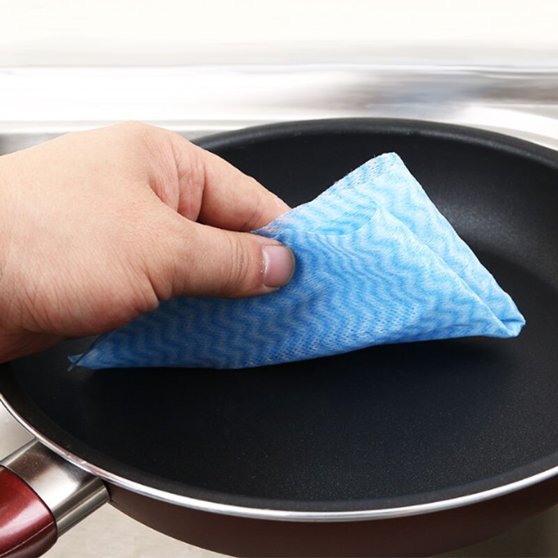 3 Rolls Ultra Absorbent Kitchen Paper Towels Eco Friendly Washable,Food Oil Absorbing Papers Wet Dry Usage Dish Rag