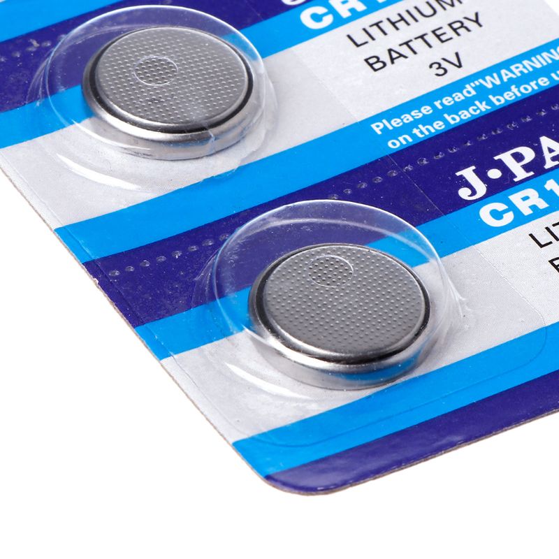 5PCS Button Battery CR1632 Lithium Coin Cell Batteries 3V LM1632 BR1632 ECR1632 CR 1632 Electronic Watch Toy Remote