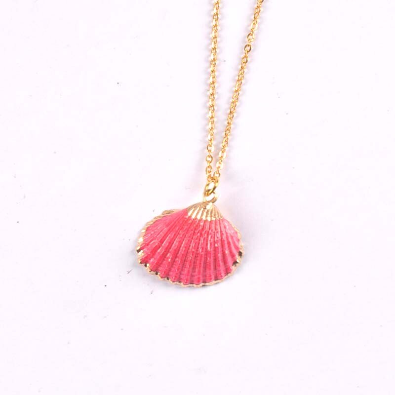 1pcs Conch Seashell shell charm necklace for Women Jewelry Summer Beach Shell Necklace Women cp2687: 4