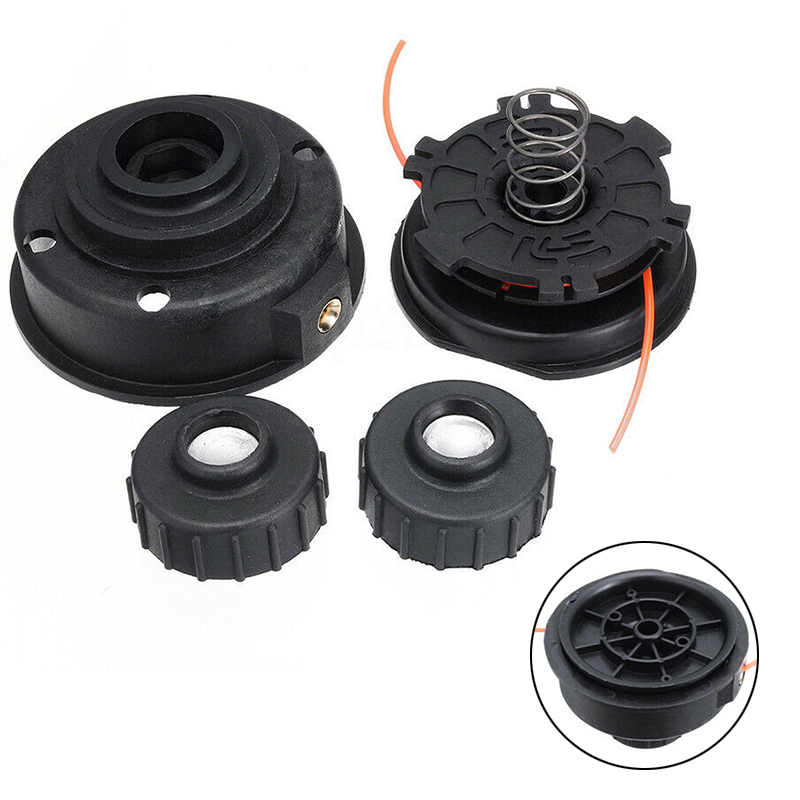 Grass Trimmer Head Brush Cutter Head Spring Knob Line Spool Lawn Mower Accessories For Strimmer Replacement For RYOBI EXPAND-IT